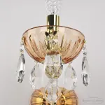 Бра Bohemia Ivele Crystal 5413 5413B/1/165 G Amber/M-1H
