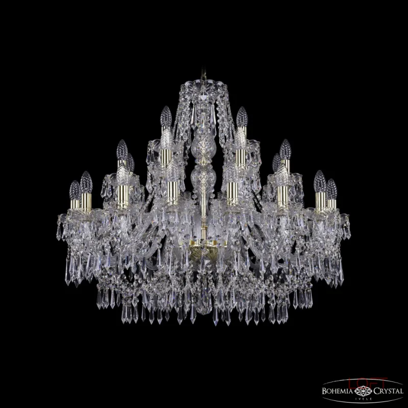 Подвесная люстра Bohemia Ivele Crystal 1403 1403/16+8+4/300 G Подвесная люстра Bohemia Ivele Crystal 1403 1403/16+8+4/300 G