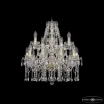 Подвесная люстра Bohemia Ivele Crystal 1413 1413/10+5/200/2d G