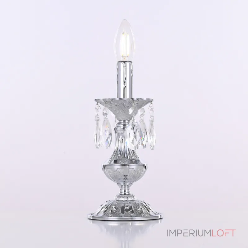 Настольная лампа Bohemia Ivele Crystal AL77 AL77200L/1-25 Ni от ImperiumLoft Настольная лампа Bohemia Ivele Crystal AL77 AL77200L/1-25 Ni от ImperiumLoft