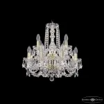 Подвесная люстра Bohemia Ivele Crystal 1402 1402/8+4/160/2d G