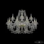 Подвесная люстра Bohemia Ivele Crystal 1409 1409/10+5/300 G