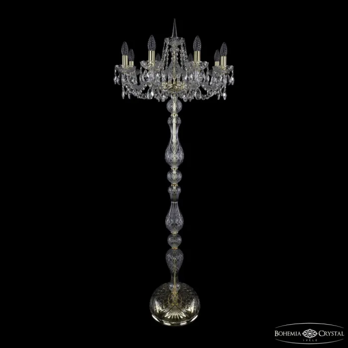 Торшер Bohemia Ivele Crystal 1402 1402T1/8/195-160 G от ImperiumLoft