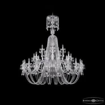 Подвесная люстра Bohemia Ivele Crystal 1402 1402/20+10+5/530/XL-165 Ni Подвесная люстра Bohemia Ivele Crystal 1402 1402/20+10+5/530/XL-165 Ni