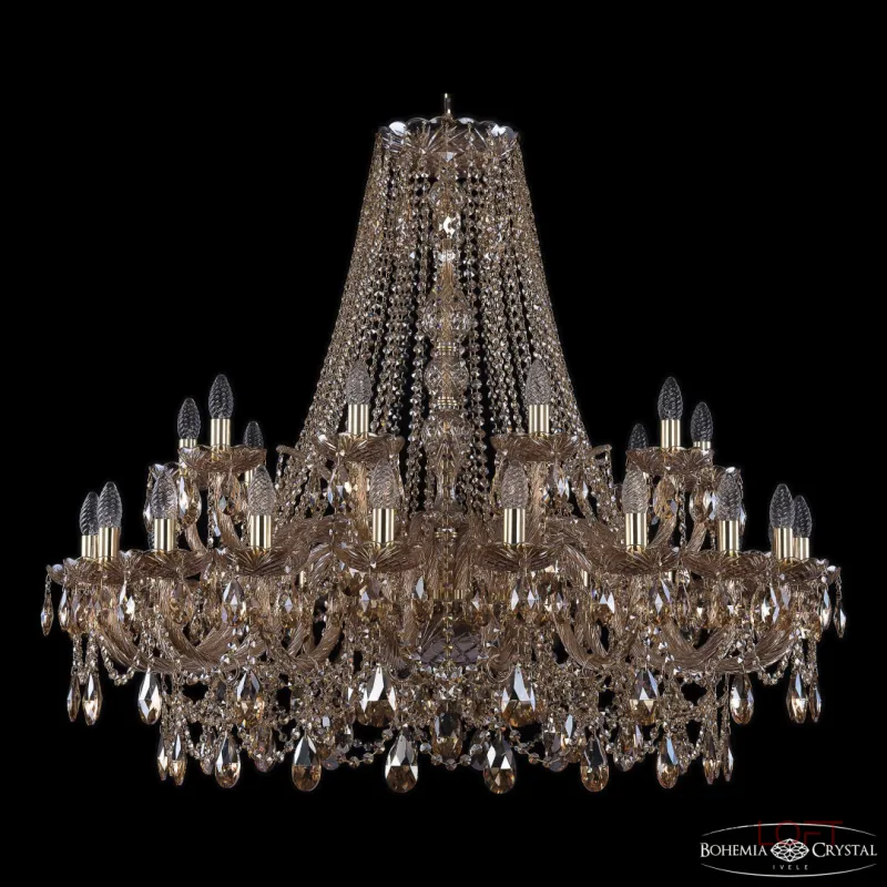Подвесная люстра Bohemia Ivele Crystal 1409 1409/20+10+5/400/2d G K721 Подвесная люстра Bohemia Ivele Crystal 1409 1409/20+10+5/400/2d G K721