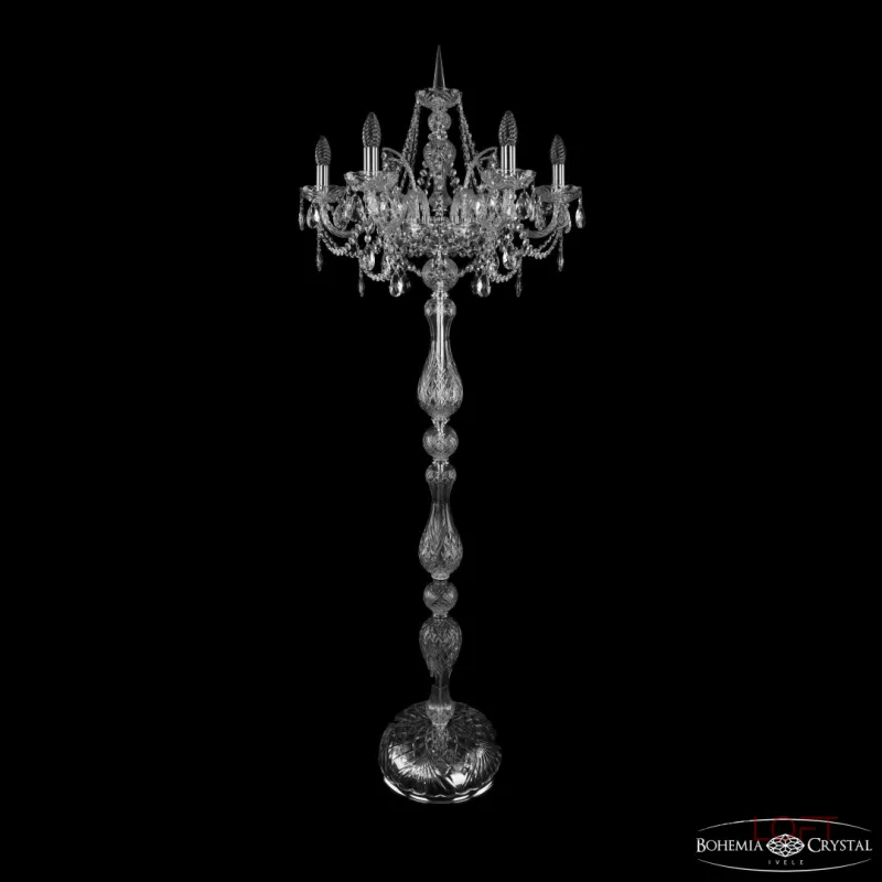 Настольная лампа Bohemia Ivele Crystal 1411 1411T1/6/195-165 Ni Настольная лампа Bohemia Ivele Crystal 1411 1411T1/6/195-165 Ni