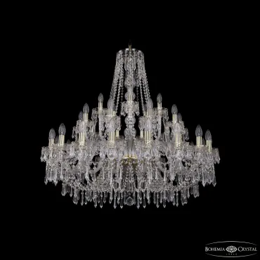 Подвесная люстра Bohemia Ivele Crystal 1403 1403/20+10+5/360 G