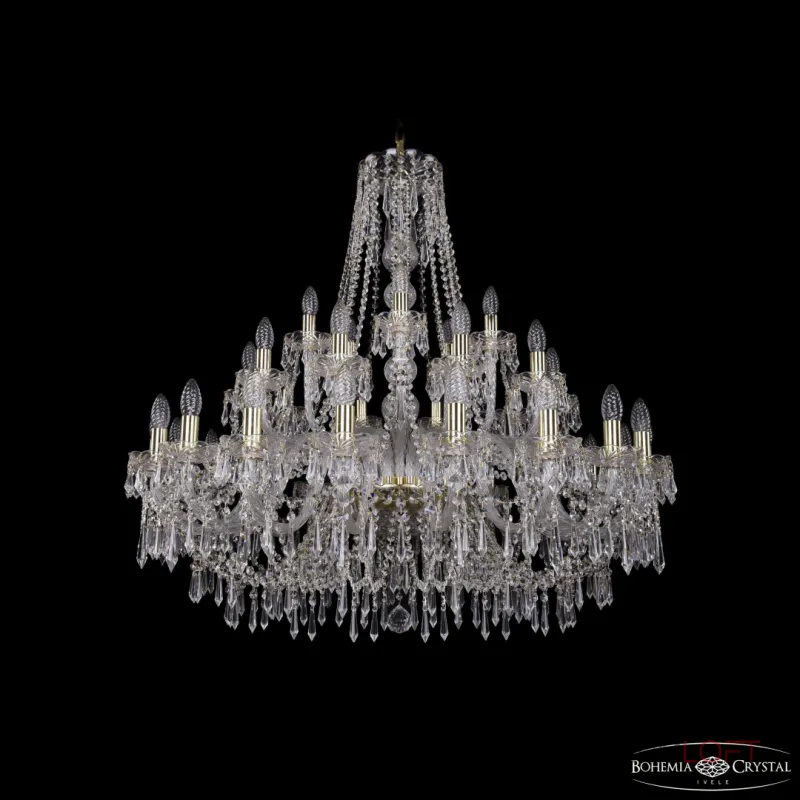 Подвесная люстра Bohemia Ivele Crystal 1403 1403/20+10+5/360 G