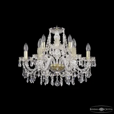 Подвесная люстра Bohemia Ivele Crystal 1403 1403/6+3/195 G