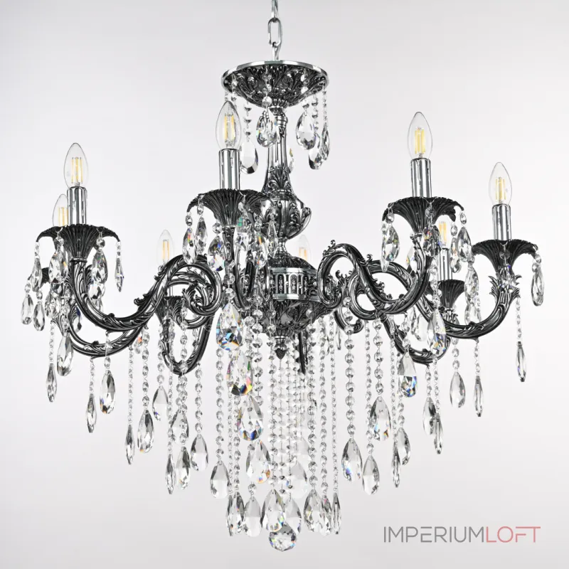 Подвесная люстра Bohemia Ivele Crystal AL7901 AL79101/8/250 B NB