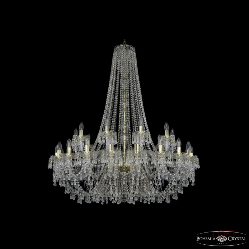 Подвесная люстра Bohemia Ivele Crystal 1410 1410/20+10/400/h-130 G V0300