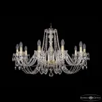Подвесная люстра Bohemia Ivele Crystal 1402 1402/10/300 G