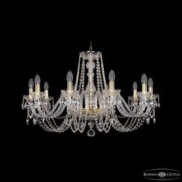 Подвесная люстра Bohemia Ivele Crystal 1402 1402/10/300 G Подвесная люстра Bohemia Ivele Crystal 1402 1402/10/300 G