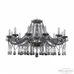 Подвесная люстра Bohemia Ivele Crystal 1413 1413/12/360 G M731