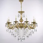 Подвесная люстра Bohemia Ivele Crystal AL7901 AL79101/10/250 B G