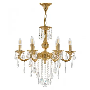 Подвесная люстра Bohemia Ivele Crystal AL7801 AL78101/6/175 B G Подвесная люстра Bohemia Ivele Crystal AL7801 AL78101/6/175 B G