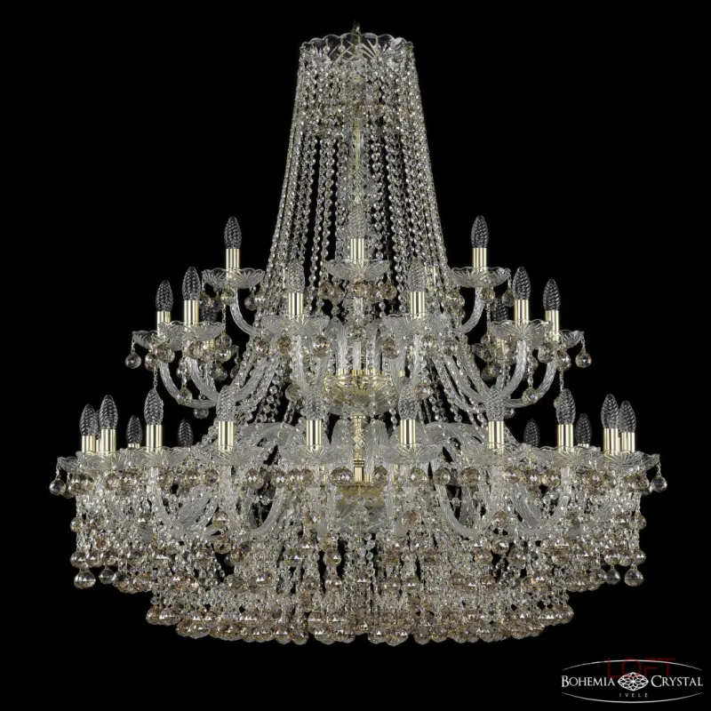 Подвесная люстра Bohemia Ivele Crystal 1409 1409/20+10+5/400/2d G K721 Подвесная люстра Bohemia Ivele Crystal 1409 1409/20+10+5/400/2d G K721
