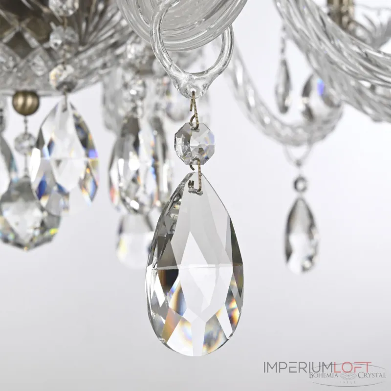 Подвесная люстра Bohemia Ivele Crystal 117 117/10+5/240 Pa