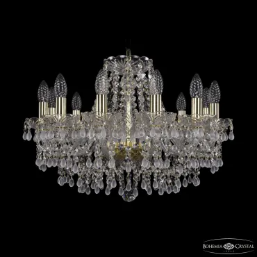 Подвесная люстра Bohemia Ivele Crystal 1410 1410/12/195 G V0300 Подвесная люстра Bohemia Ivele Crystal 1410 1410/12/195 G V0300