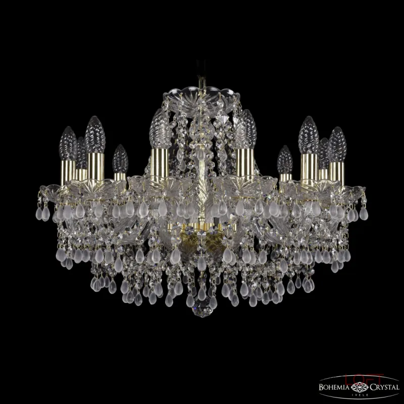 Подвесная люстра Bohemia Ivele Crystal 1410 1410/12/195 G V0300