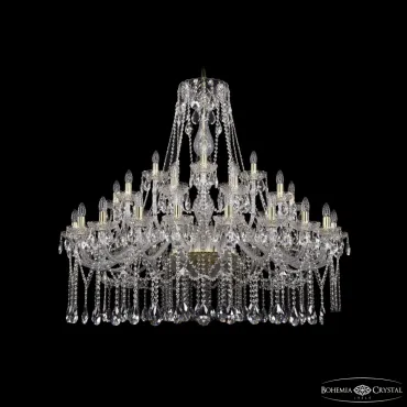 Подвесная люстра Bohemia Ivele Crystal 1413 1413/20+10+5/460 G
