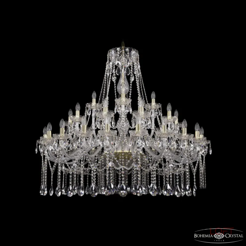 Подвесная люстра Bohemia Ivele Crystal 1413 1413/20+10+5/460 G Подвесная люстра Bohemia Ivele Crystal 1413 1413/20+10+5/460 G