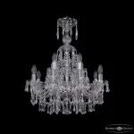 Подвесная люстра Bohemia Ivele Crystal 1403 1403/8+4/195/XL-65 Ni