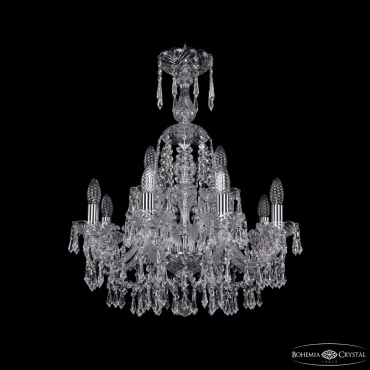 Подвесная люстра Bohemia Ivele Crystal 1403 1403/8+4/195/XL-65 Ni