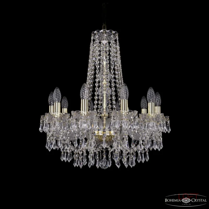 Подвесная люстра Bohemia Ivele Crystal 1403 1403/10/195/h-60 G