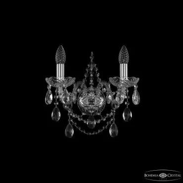 Бра Bohemia Ivele Crystal 1411 1411B/2/141 Ni
