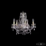 Подвесная люстра Bohemia Ivele Crystal 1411 1411/5/160 G Leafs