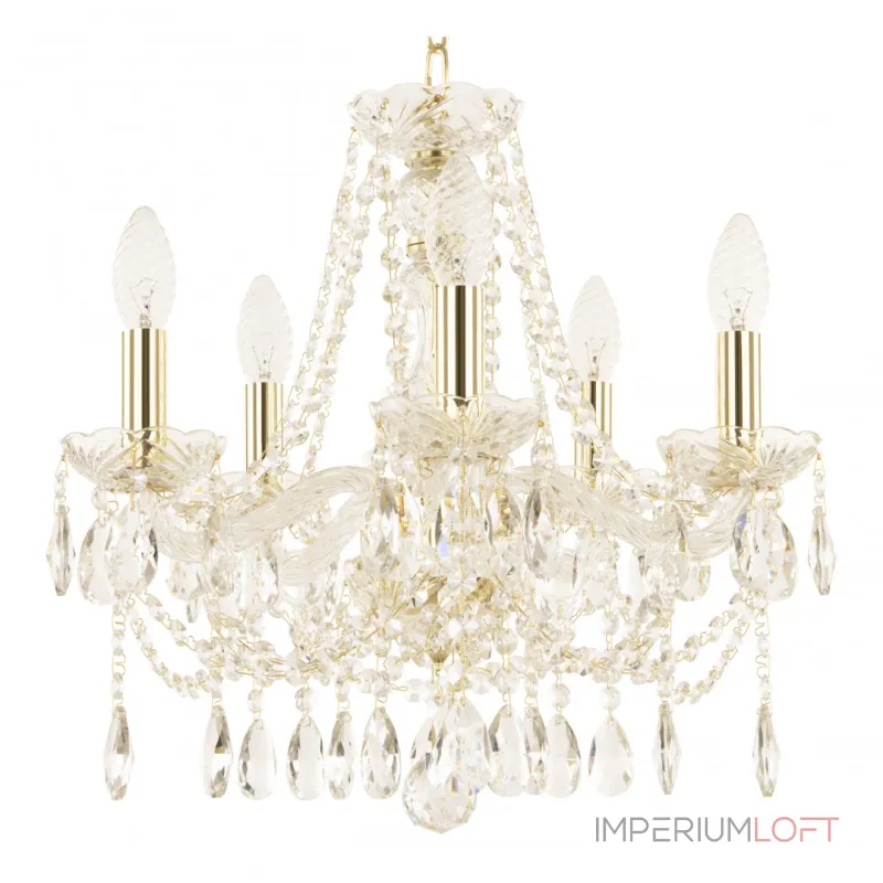 Подвесная люстра Bohemia Ivele Crystal 107 107/5/141 G
