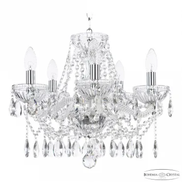 Подвесная люстра Bohemia Ivele Crystal 5413 5413/5/141 Ni Clear/M-1G Подвесная люстра Bohemia Ivele Crystal 5413 5413/5/141 Ni Clear/M-1G