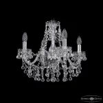 Подвесная люстра Bohemia Ivele Crystal 1409 1409/4/160 Ni