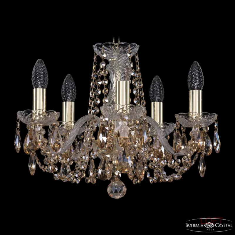 Подвесная люстра Bohemia Ivele Crystal 1402 1402/5/141 G R721