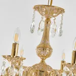Подвесная люстра Bohemia Ivele Crystal AL7801 AL78101/8/250 B GW