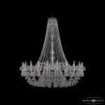 Подвесная люстра Bohemia Ivele Crystal 1409 1409/24/530/h-160 Ni