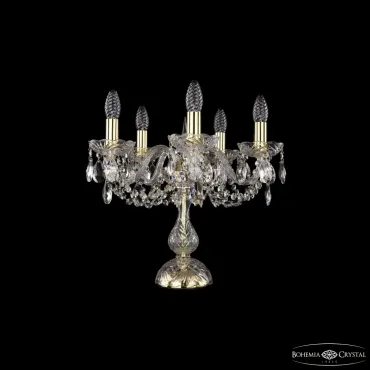 Настольная лампа Bohemia Ivele Crystal 1402 1402L/5/141-39 G