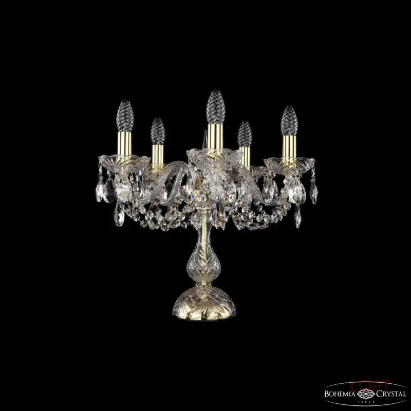 Настольная лампа Bohemia Ivele Crystal 1402 1402L/5/141-39 G