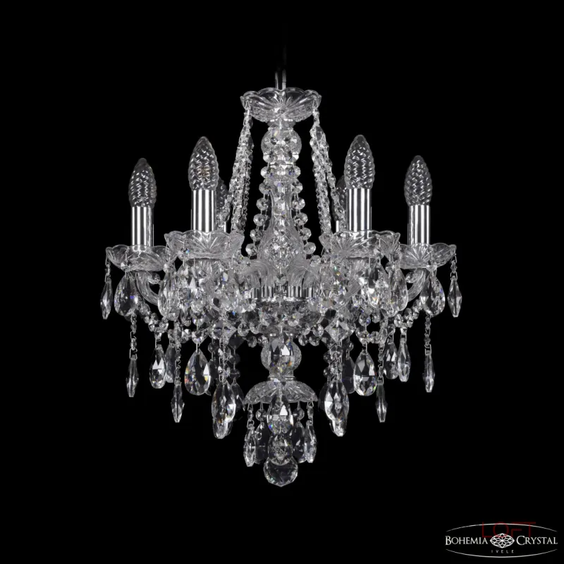 Подвесная люстра Bohemia Ivele Crystal 1415 1415/6/141 Ni