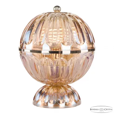 Настольная лампа Bohemia Ivele Crystal 5480 5480L/17 G Shampan/M-1H