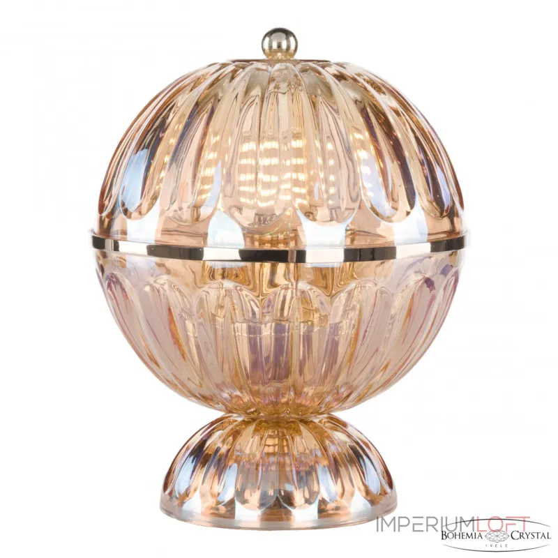Настольная лампа Bohemia Ivele Crystal 5480 5480L/17 G Shampan/M-1H Настольная лампа Bohemia Ivele Crystal 5480 5480L/17 G Shampan/M-1H