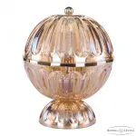 Настольная лампа Bohemia Ivele Crystal 5480 5480L/17 G Shampan/M-1H