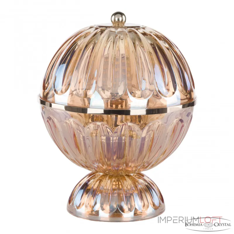 Настольная лампа Bohemia Ivele Crystal 5480 5480L/17 G Shampan/M-1H Настольная лампа Bohemia Ivele Crystal 5480 5480L/17 G Shampan/M-1H