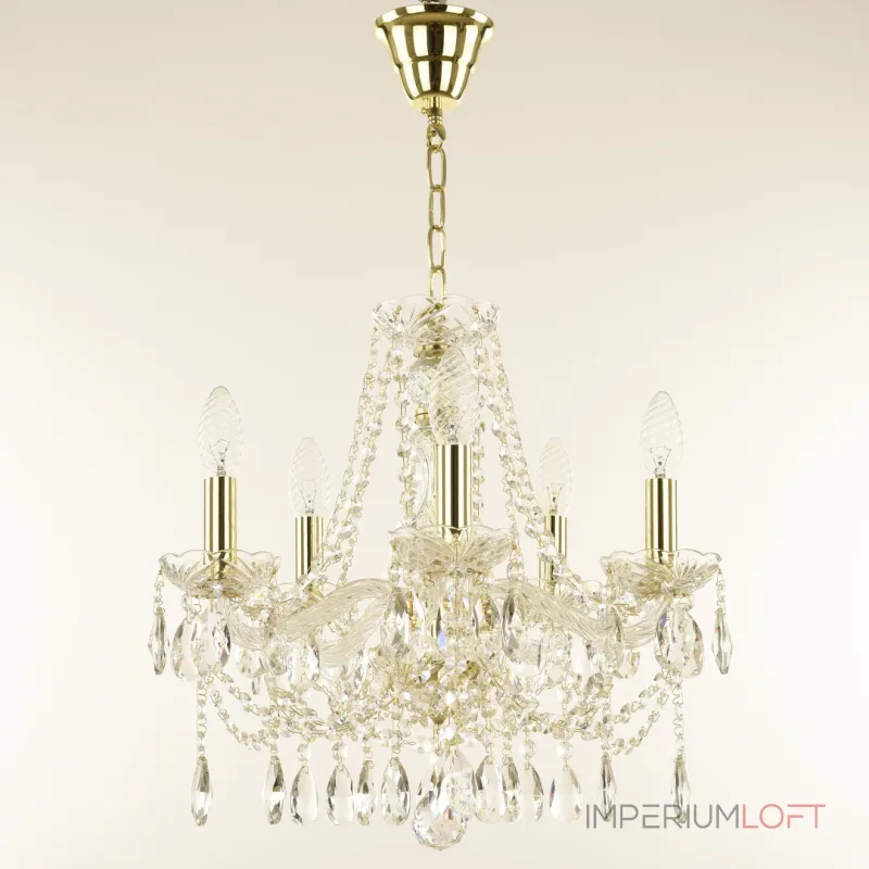 Подвесная люстра Bohemia Ivele Crystal 107 107/5/141 G