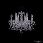 Подвесная люстра Bohemia Ivele Crystal 1413 1413/6/141 Ni Balls