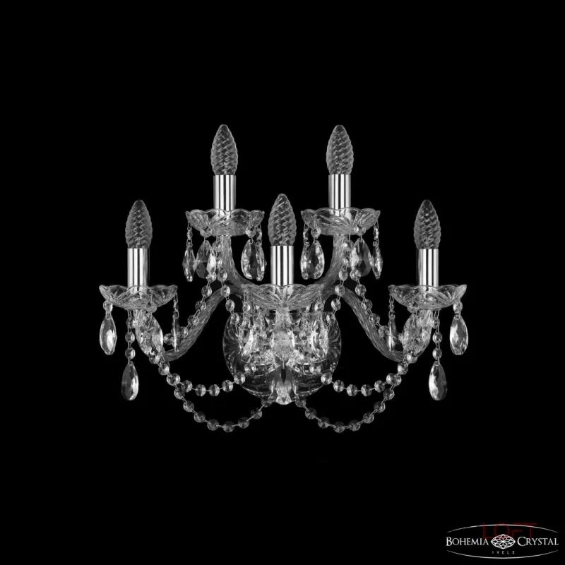 Бра Bohemia Ivele Crystal 1402 1402B/3+2/160 Ni