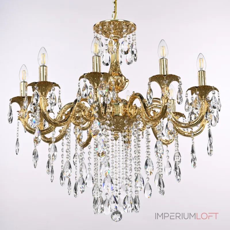 Подвесная люстра Bohemia Ivele Crystal AL7901 AL79101/10/250 B G Подвесная люстра Bohemia Ivele Crystal AL7901 AL79101/10/250 B G