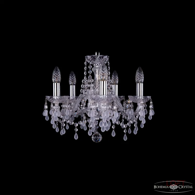 Подвесная люстра Bohemia Ivele Crystal 1410 1410/5/141 Ni V0300 Подвесная люстра Bohemia Ivele Crystal 1410 1410/5/141 Ni V0300
