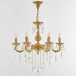 Подвесная люстра Bohemia Ivele Crystal AL7801 AL78101/6/175 B G